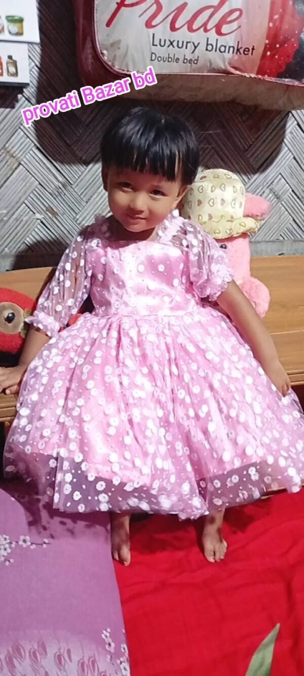 Baby Girls Party Dress Daisy Print Sweet Dress 0-12 years - Image 5