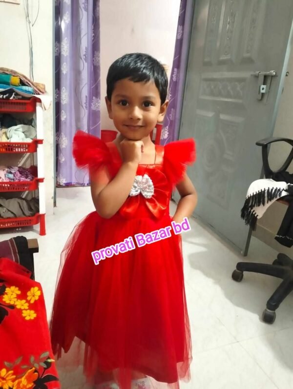 বেবী সেমি পার্টি ড্রেস - Image 3