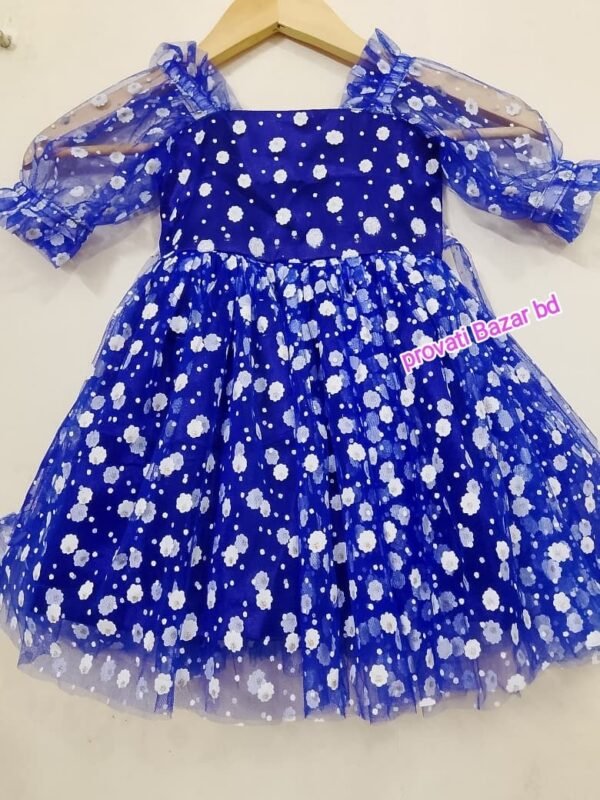 Baby Girls Party Dress Daisy Print Sweet Dress 0-12 years - Image 3