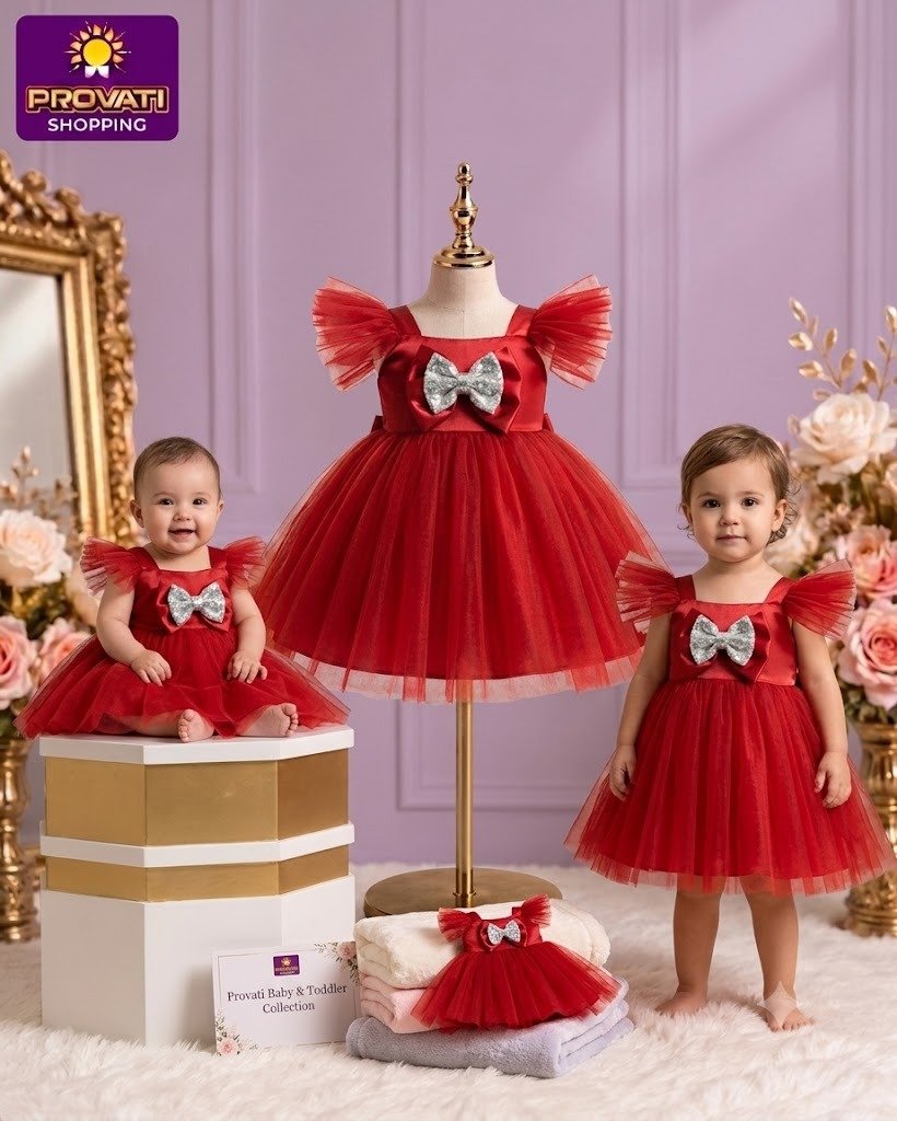 Baby Girls Dress Fashionable Party Dress 0-12 Yrsas - Image 2